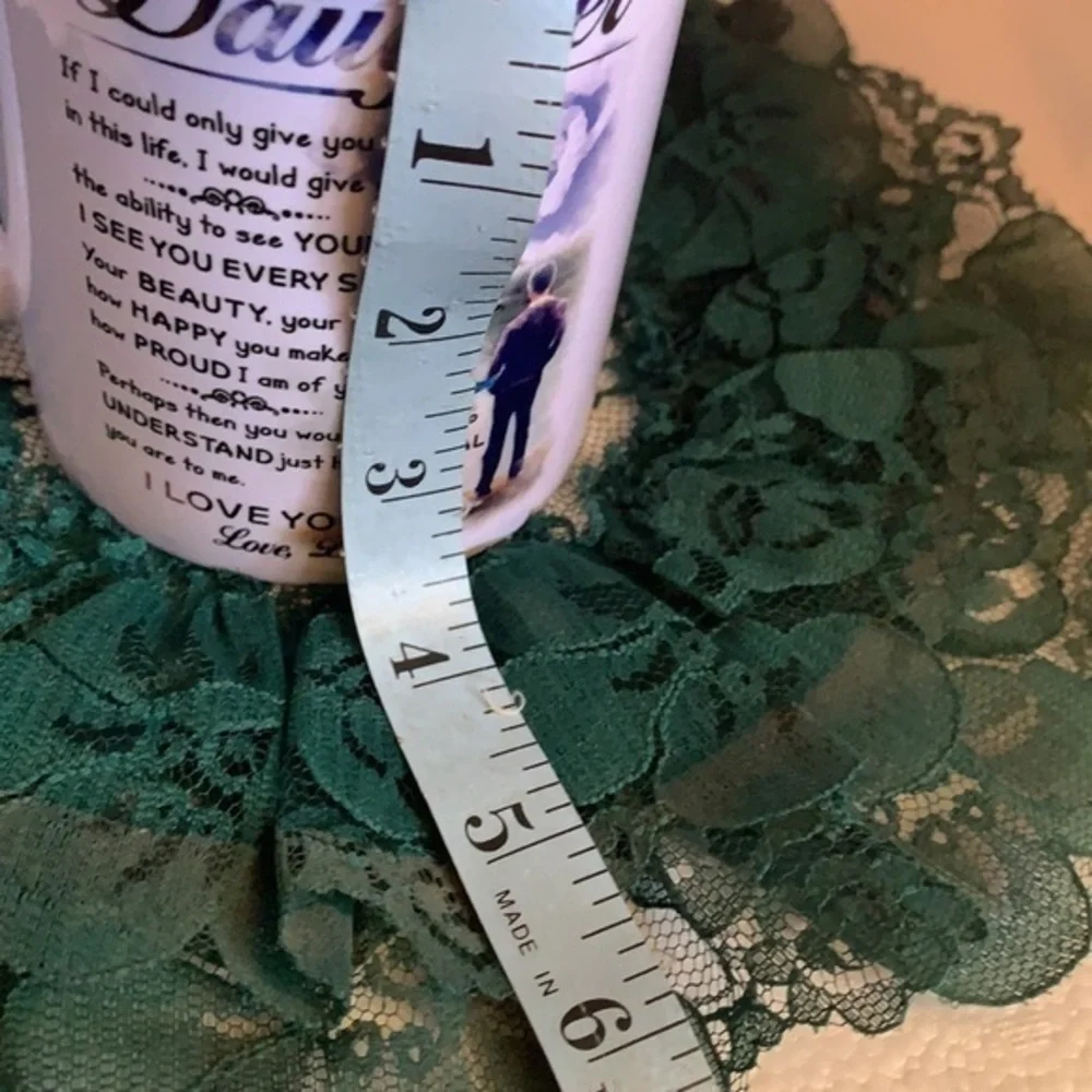 Daughter tribute coffee cup from Dad